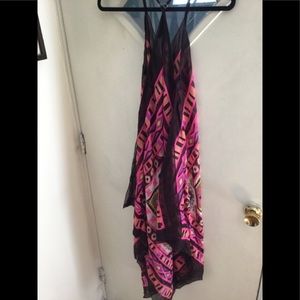 Polyester hand kerchief dress